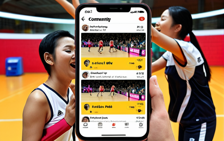**Prompt 1: Emotional Live Match Experience & Community Connection**
A passionate Malaysian volleyball fan, looking at their smartphone with intense excitement as a live match score updates. The screen shows real-time volleyball scores and critical match moments. Surrounding the phone, subtle digital elements like chat bubbles and social media icons float, representing the active "VolleyAddicts MY" community interaction. The background is a blurred but dynamic setting, perhaps suggesting being on public transport or a short break, emphasizing the ability to stay connected anywhere. The overall mood should be vibrant and convey the thrill of real-time sports.